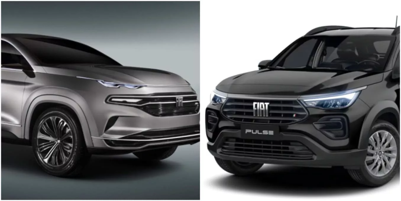 comparativo foat jpg Comparativo de carros: Fiat fastback x fiat pulse - Qual Modelo Oferece o Melhor Custo-Benefício?