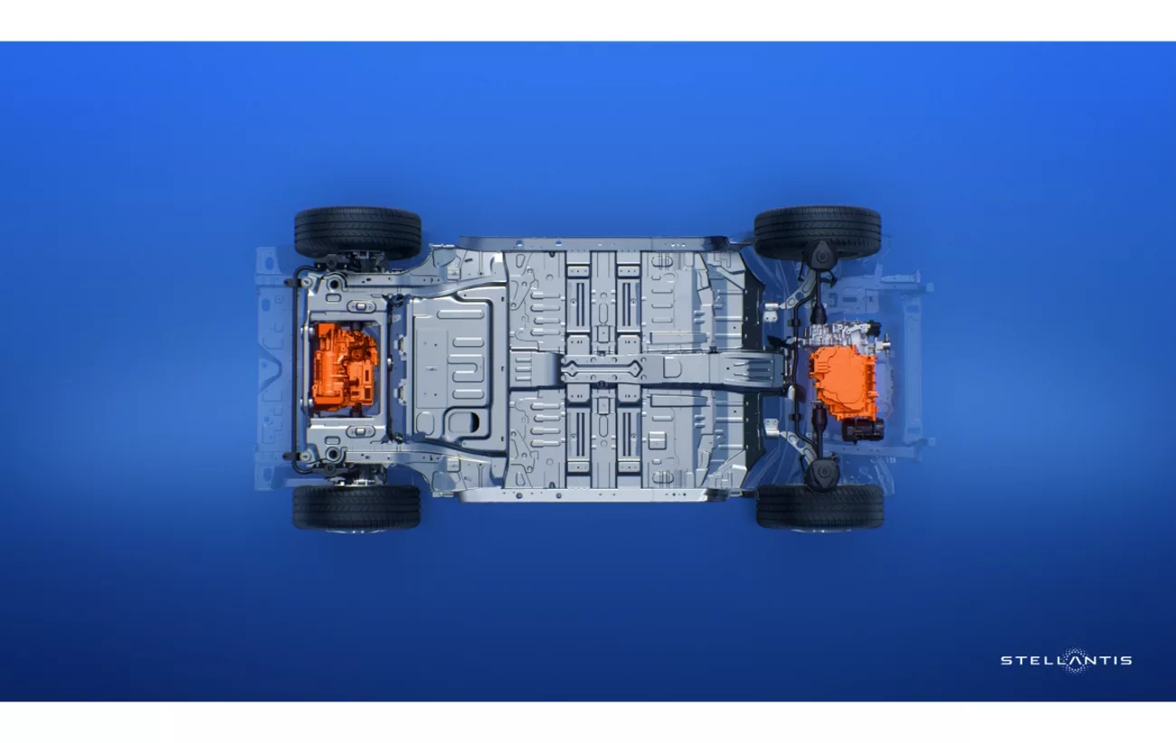 2b288677 plataforma stla stellantis de cima Nova bateria da Stellantis deixa carros elétricos mais leves e eficientes