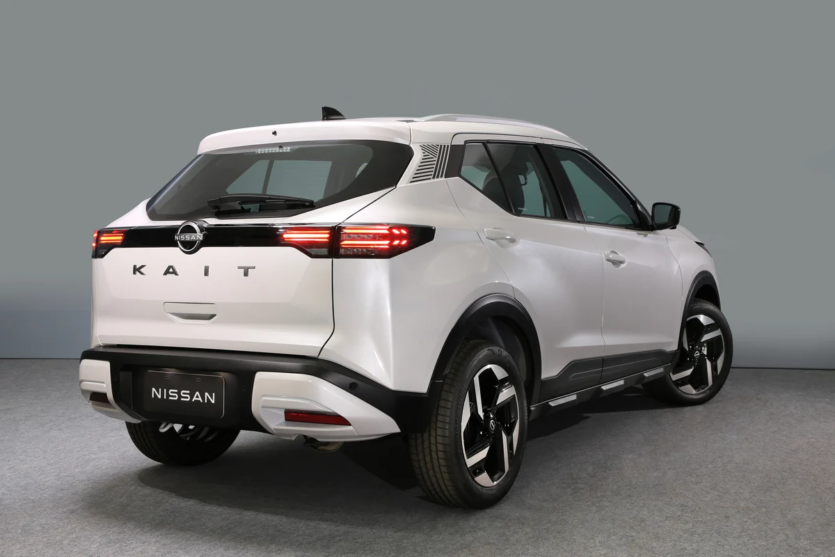 Nissan Kait 7 8 Traseira Nissan Kait 2026: SUV compacto chega ao Brasil com preço inicial de R$ 117.990